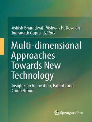 cover image of Multi-dimensional Approaches Towards New Technology
